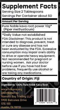 TUI KAVA Kava Kava Premium 500g - préparation de la boisson