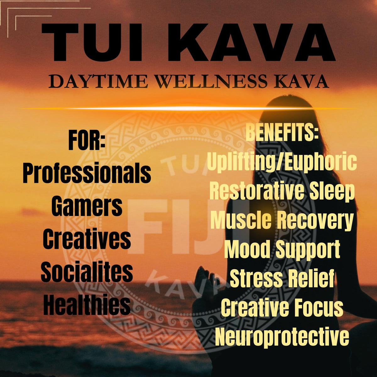 TUI KAVA Kava Micronisé 250g - utilisation dans un smoothie