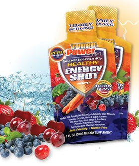 Turbo Power Plus complément alimentaire 1 oz sachet arrière