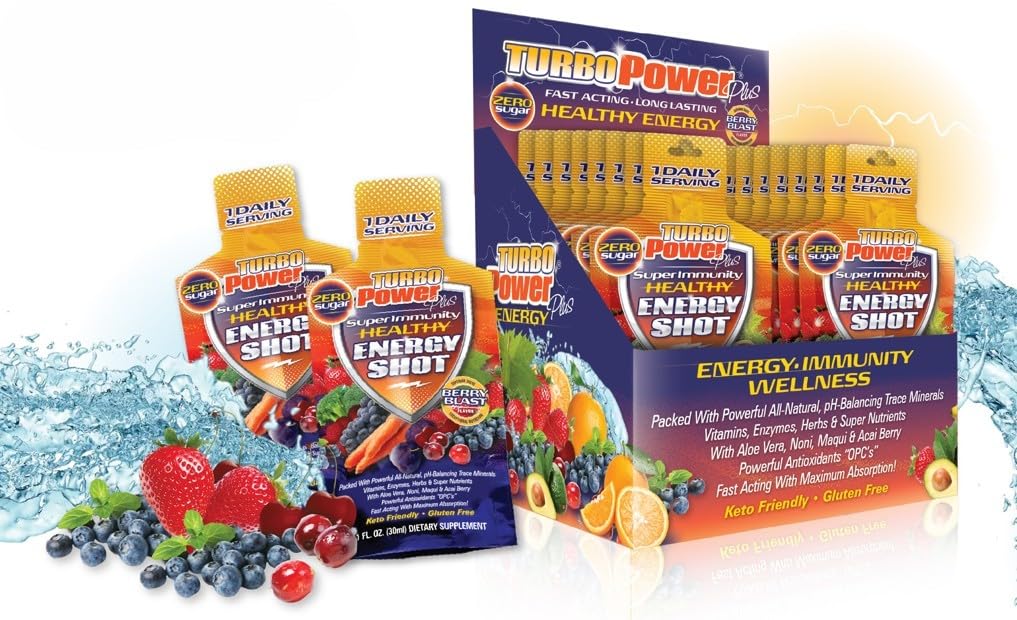 Turbo Power Plus complément alimentaire 1 oz sachet avant