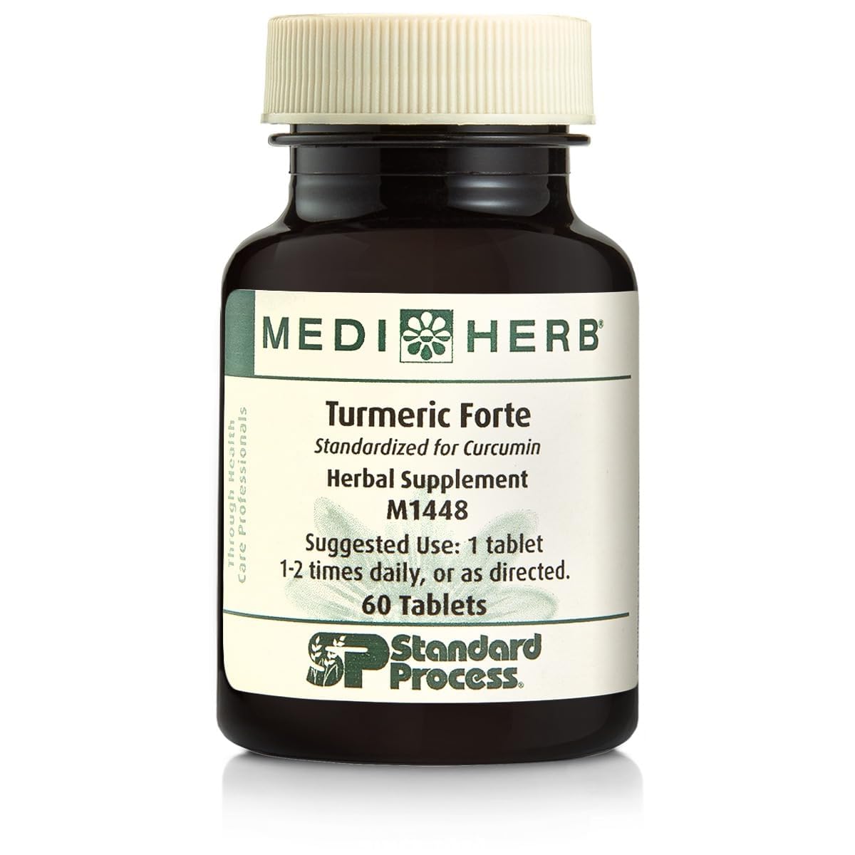 Turmeric Forte 60 comprimés Standard Process Inc. vue avant