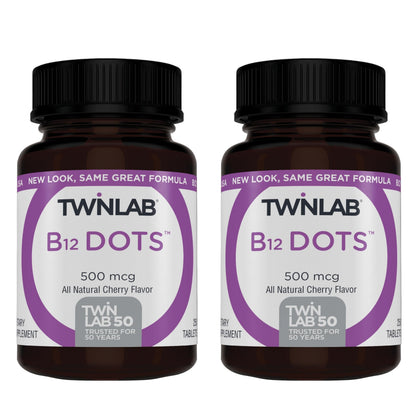 Twinlab B-12 Dots 250 tablettes en emballage