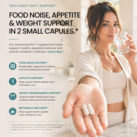 TxCB GLP-1 capsules non-stimulantes sur une table