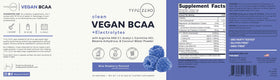 Type Zero Poudre BCAA Vegan Ultra Clean 408g Framboise Bleue en action pendant l'entraînement