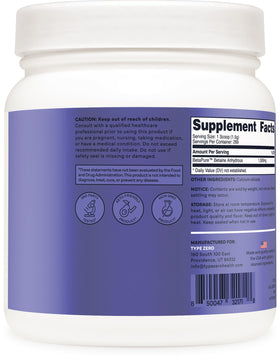 Type Zero Poudre de Béthaine Anhydre 1 LB avec une cuillère doseuse