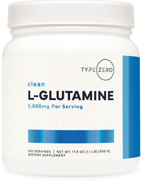 Type Zero Poudre de L-Glutamine 500g vue de face