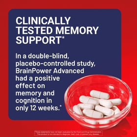 U.S.DOCTORS'CLINICAL BrainPower Advanced 60 capsules with packaging