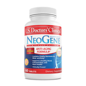 U.S.DOCTORS'CLINICAL NeoGene GH3 60 comprimés vue de face