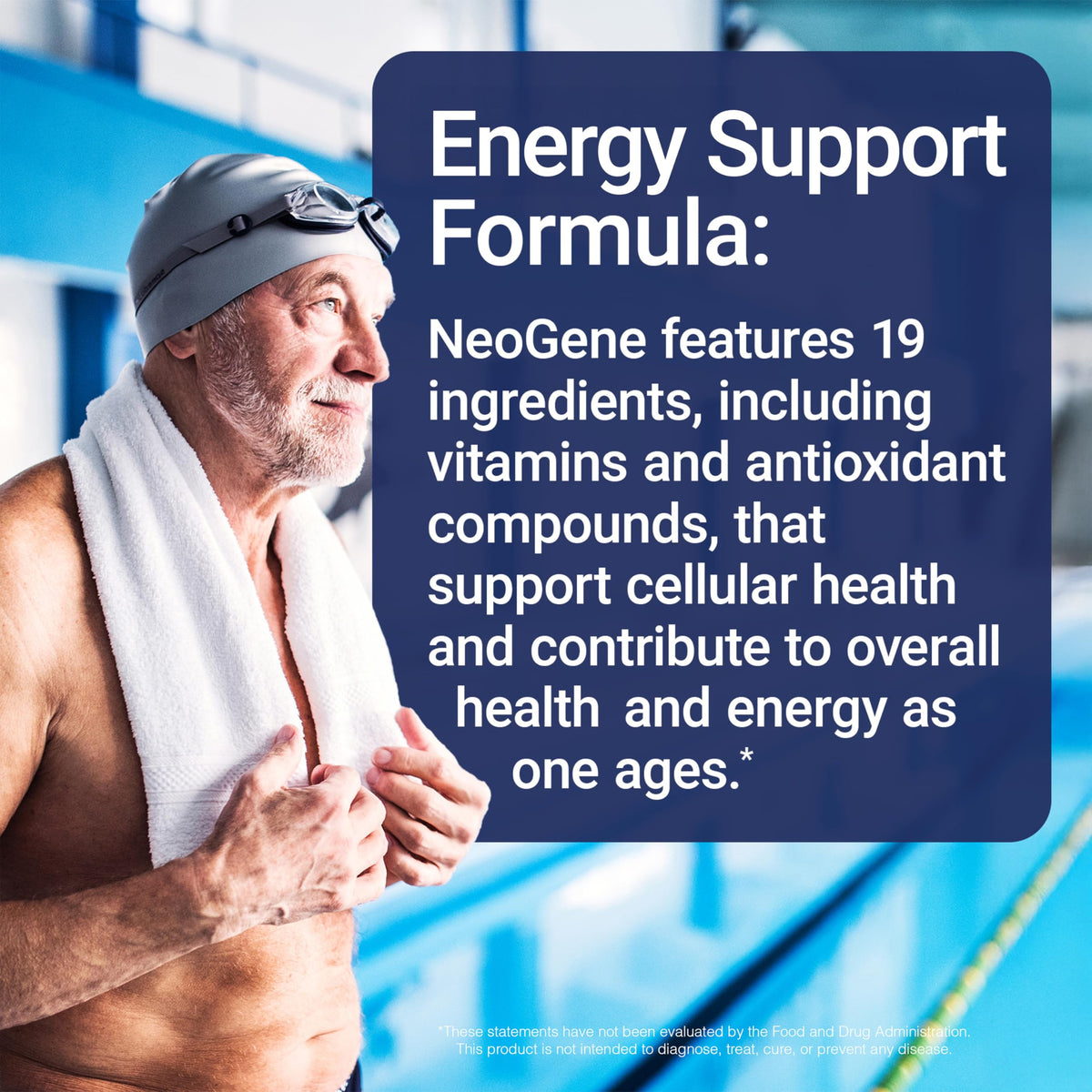U.S.DOCTORS'CLINICAL NeoGene GH3 comprimés dans la main