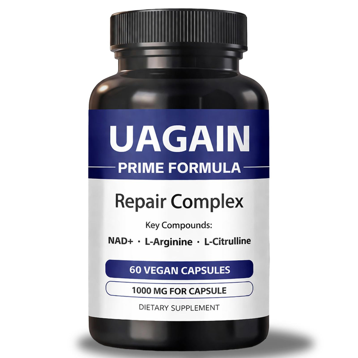 Uagain Capsules Réparatrices 60 capsules vue de face