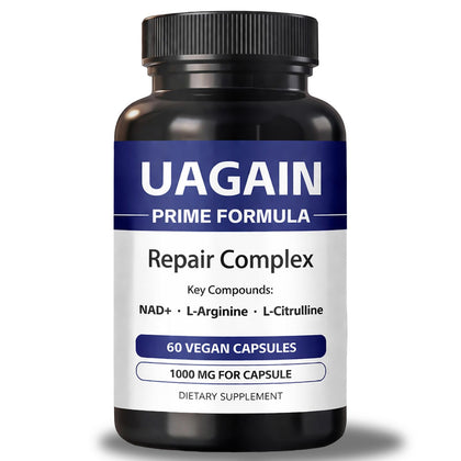 Uagain Capsules Réparatrices 60 capsules vue de face