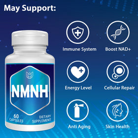 Ucessuyy NMNH flacon ouvert avec capsules
