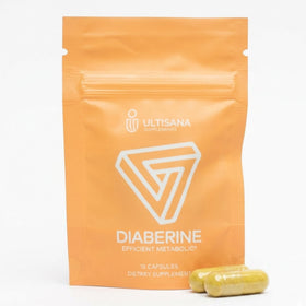 Ultisana Diaberine 500 mg capsules dans un sachet refermable