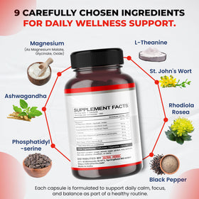 ULTRA HERBS CORTISOL Shield 9-en-1 vue de côté
