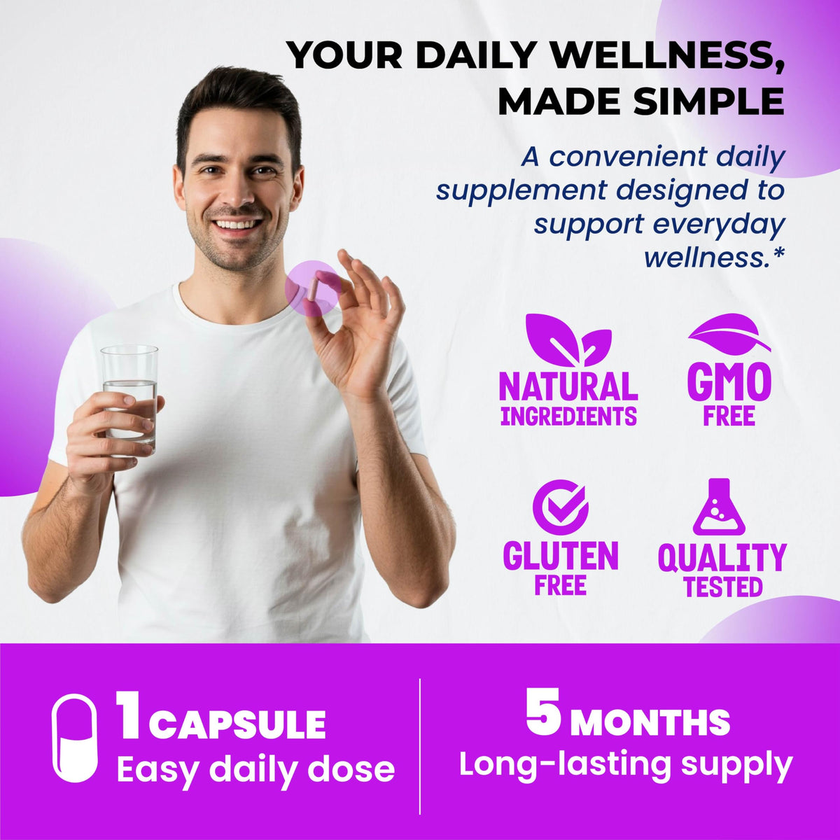 ULTRA HERBS Quercétine 350 mg capsules avec ingrédients