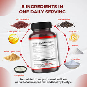 ULTRA HERBS Riz Rouge CoQ10 emballage avec description