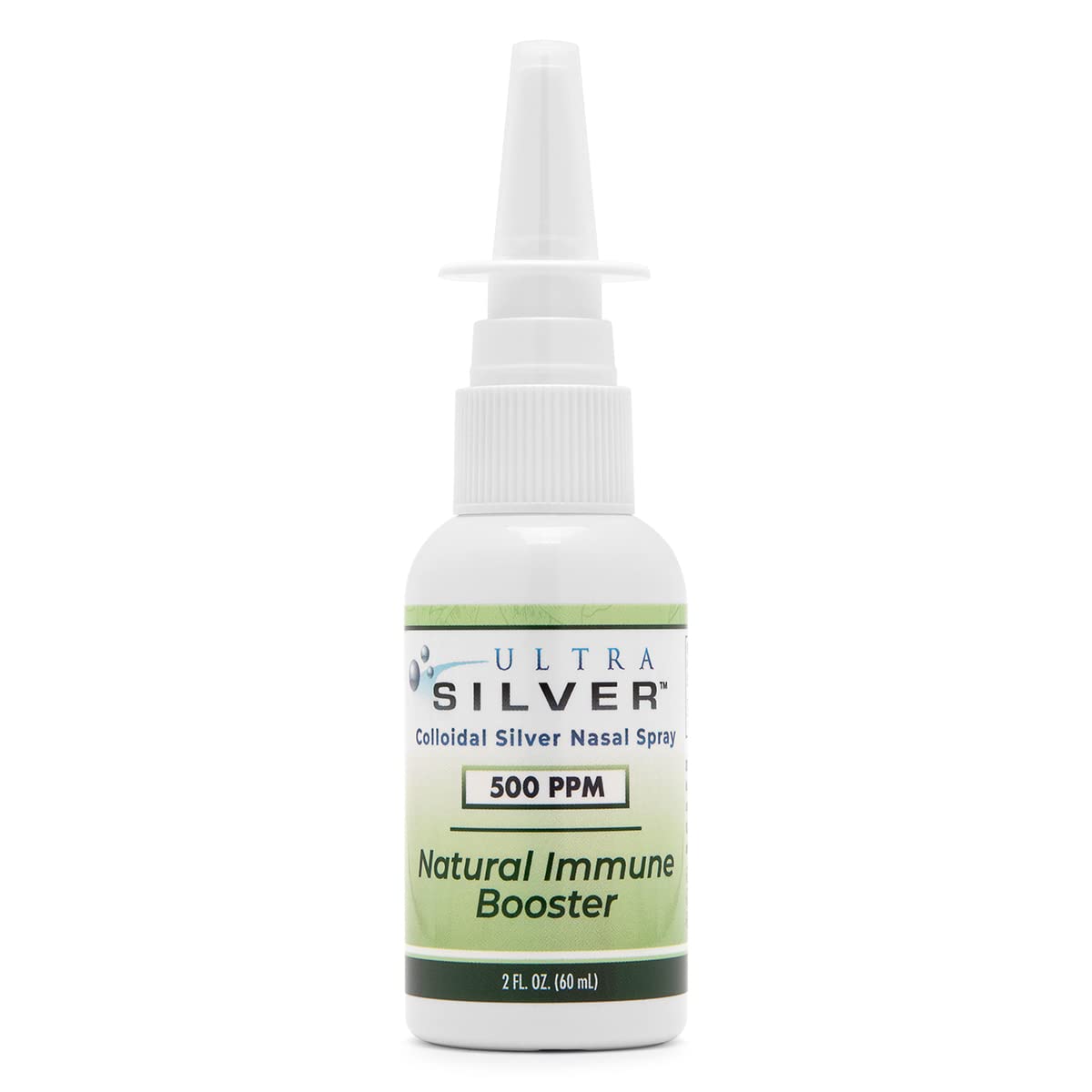 Ultra Silver spray nasal colloïdal 500 PPM vue avant