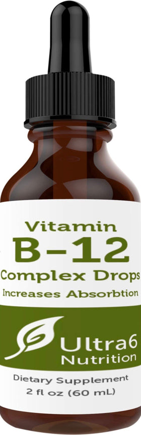 Ultra6 Nutrition B12 liquide 90 jours flacon avant