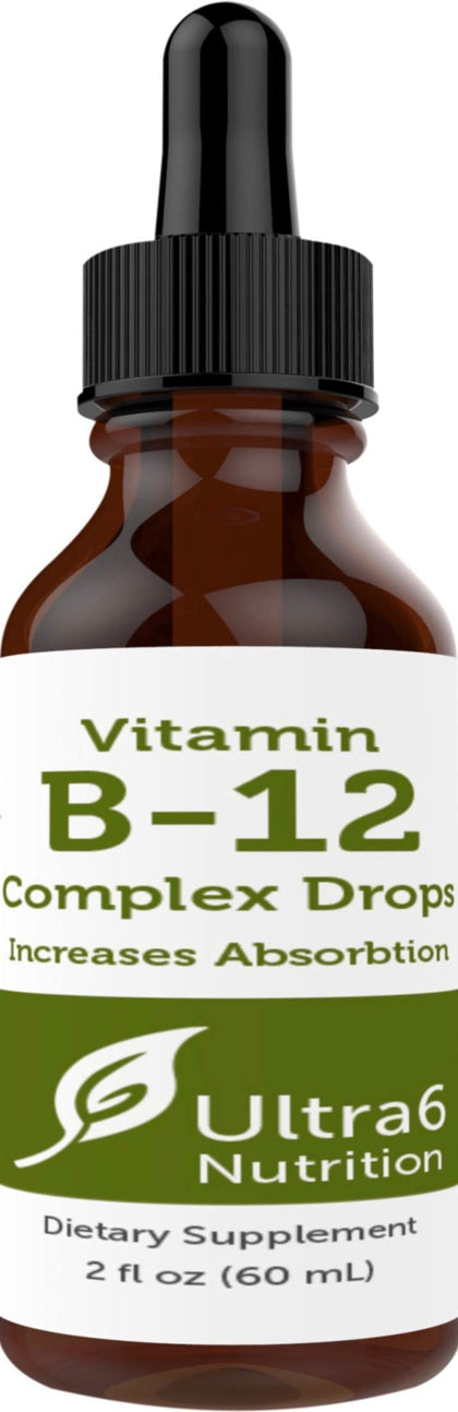Ultra6 Nutrition B12 liquide 90 jours flacon avant