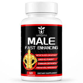 Umanu Complément Alimentaire Masculin 59g avant avec étiquette