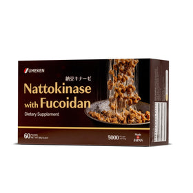 Umeken Nattokinase Plus Fucoidan paquet avant avec étiquette