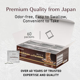 Umeken Nattokinase Plus Fucoidan présentation côté