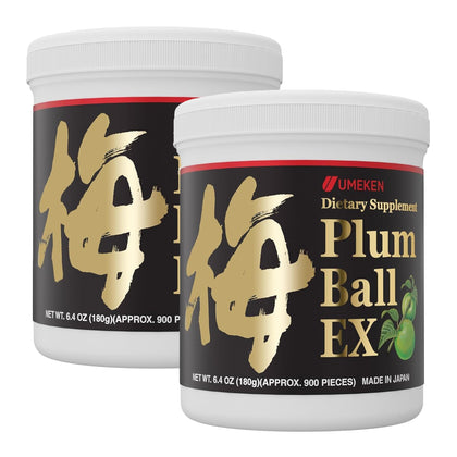 Umeken Plum Ball EX 180g bouteille vue de face
