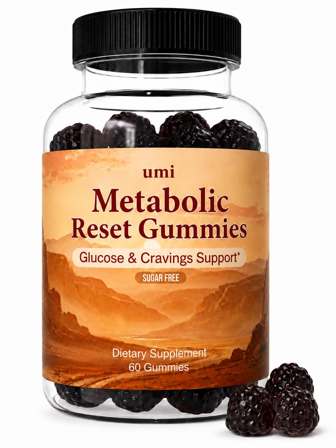 UMI a balanced routine Gummies 222g en vue de face
