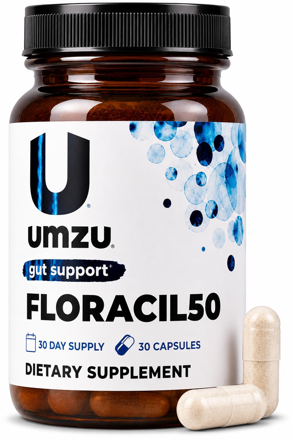 UMZU Floracil50 complément probiotique 50 milliards CFU vue avant