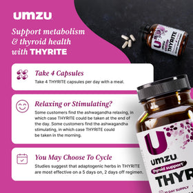 UMZU Thyrite Complément Alimentaire avec supplément de taille