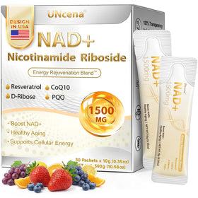 UNcena complément liquide NAD+ 1500mg sachets individuels