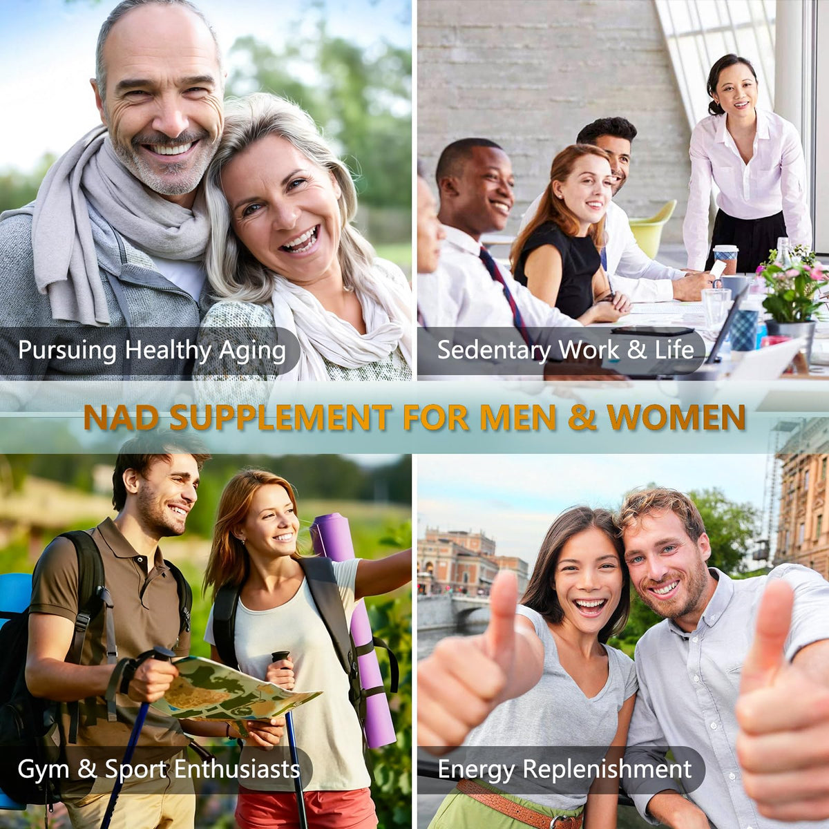 UNcena NAD+ Liposomal 1500mg avec accessoires de bien-être