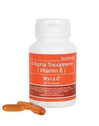 Unilab Myra E 400 IU Vitamine E 30 Capsules vue de face