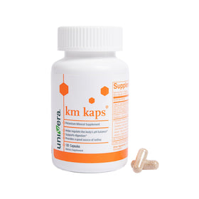 Univera km KAPS Potassium 120 capsules vue de face