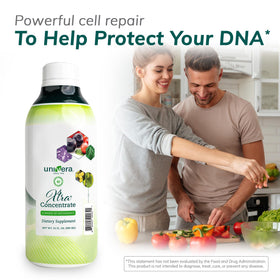 Univera Xtra Concentrate 1 L posé sur une table