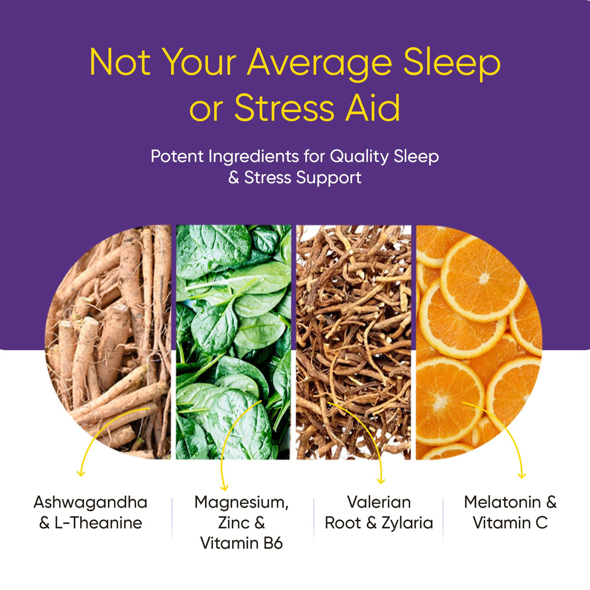 Universal U De-Stress & Sommeil sur fond neutre