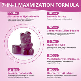 UPNEUTRI Gummies Glucosamine Chondroitine 1500mg apte pour enfants