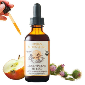 Urban Moonshine Vinaigre de Cidre Bitters 60 ml vue de face
