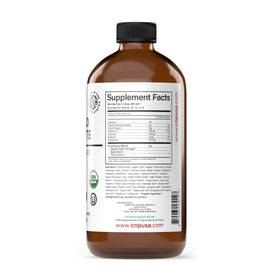 Uric Acid Complete 473 ml arrière avec informations nutritionnelles