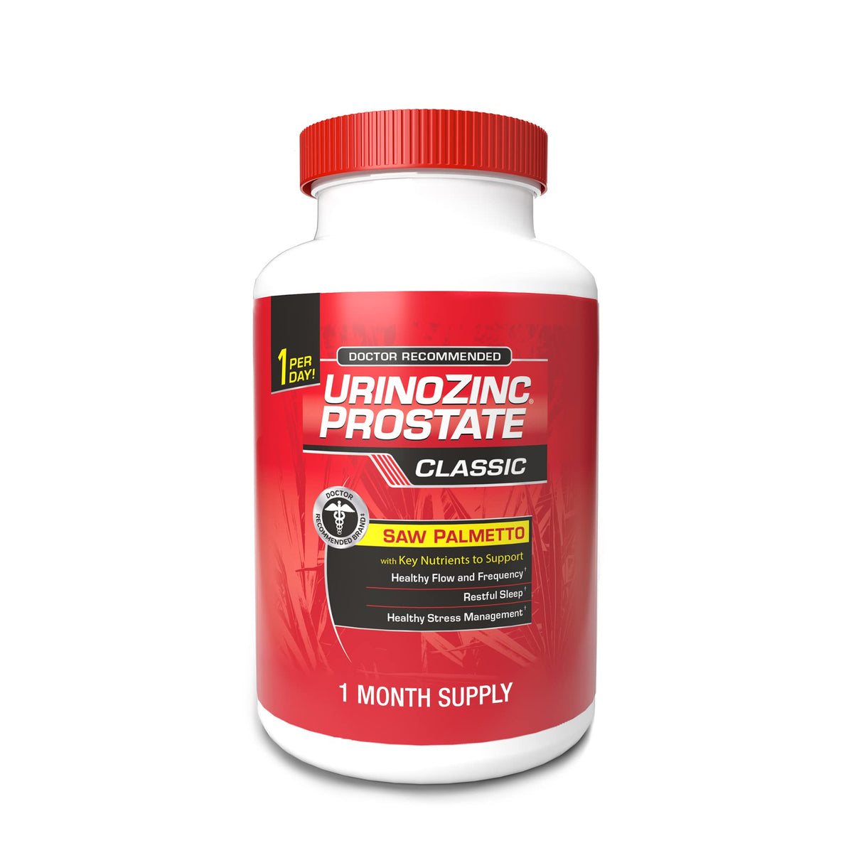 Urinozinc Complément Alimentaire Prostate 30 Gélules - Vue avant