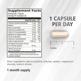 Urinozinc Complément Alimentaire Prostate - Boîte ouverte