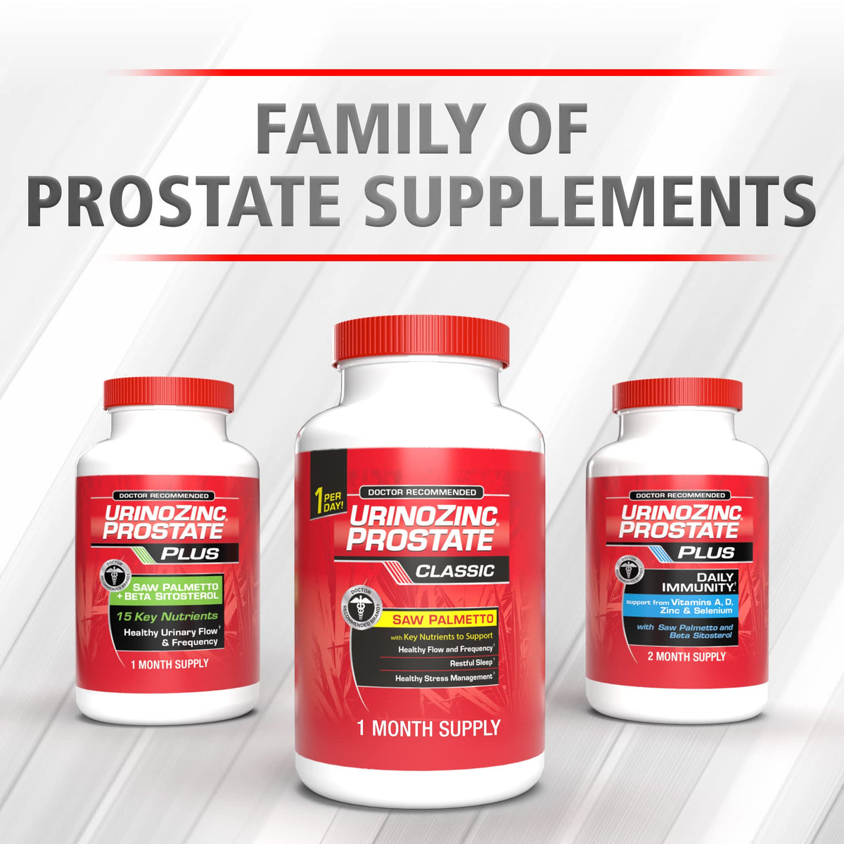 Urinozinc Complément Alimentaire Prostate - Gélules sur une table