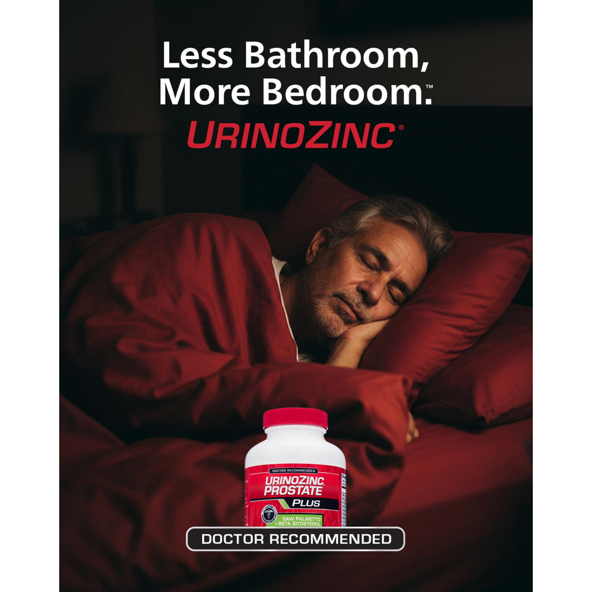Urinozinc Complément Prostate 180 gélules, informations nutritionnelles