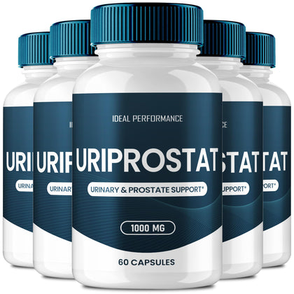 Uriprostat Compléments Alimentaires Prostate capsules en bouteille