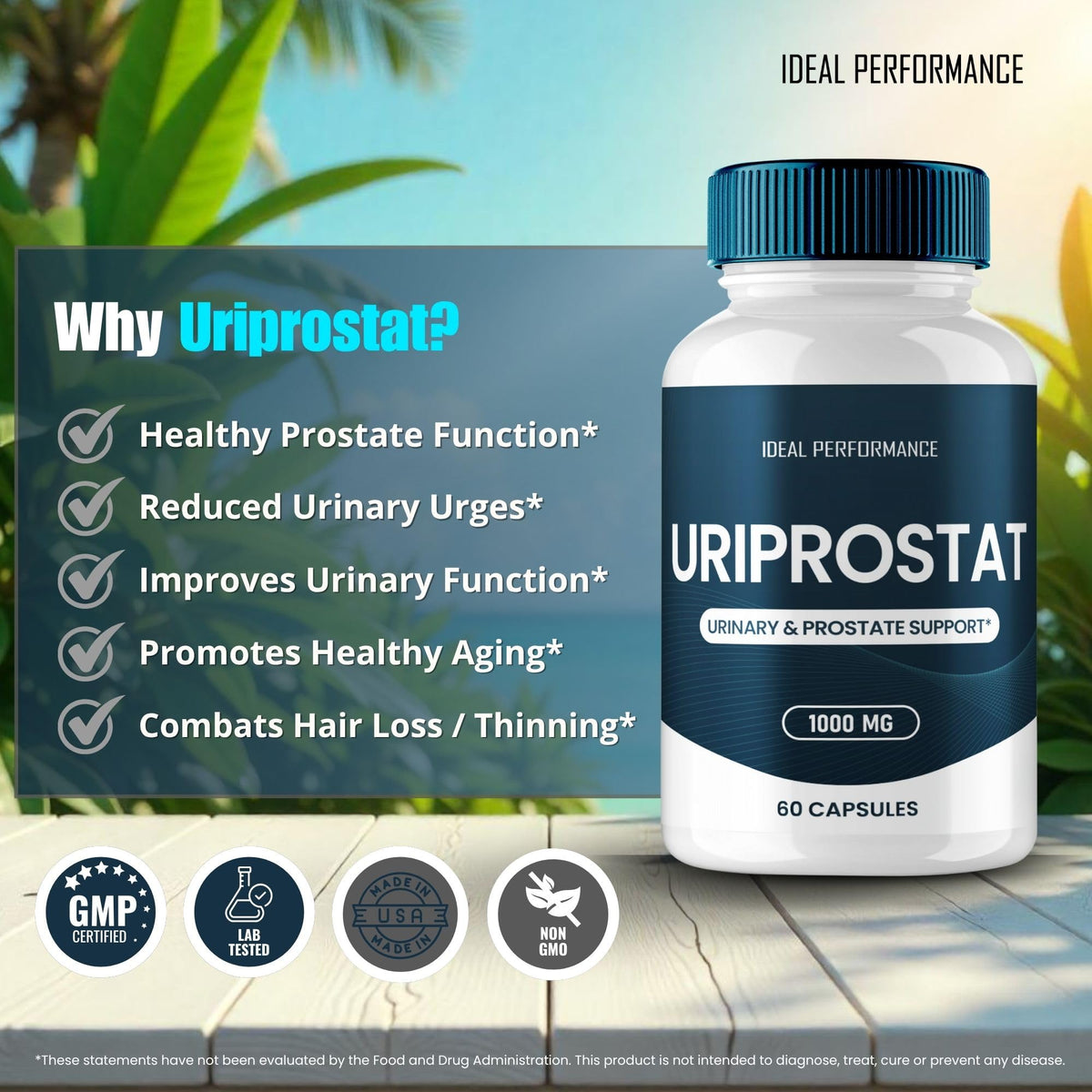 Uriprostat Compléments Alimentaires Prostate en main