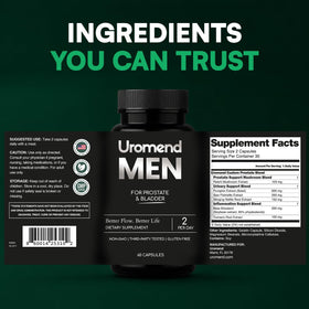 Uromend Complément Alimentaire Prostate 60 Capsules en mode de vie actif