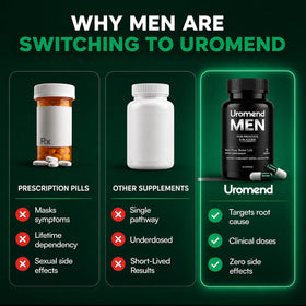 Uromend Complément Alimentaire Prostate 60 Capsules ouverture