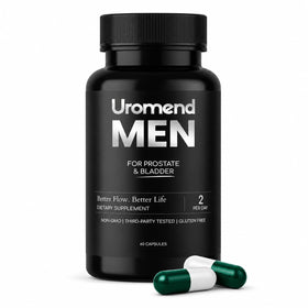 Uromend Complément Alimentaire Prostate 60 Capsules vue de face