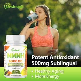 Ursinquil NMNH 500mg boîte ouverte avec comprimés