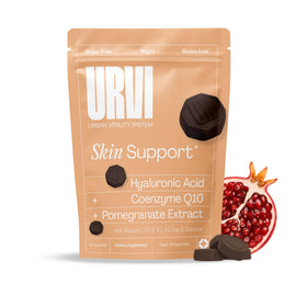 URVI Gummies Peau 10-en-1 Acide Hyaluronique emballage avant
